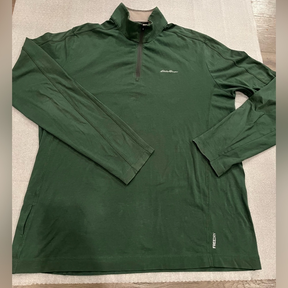 [TL]Eddie Bauer Green Travex Freedry Sweatshirt